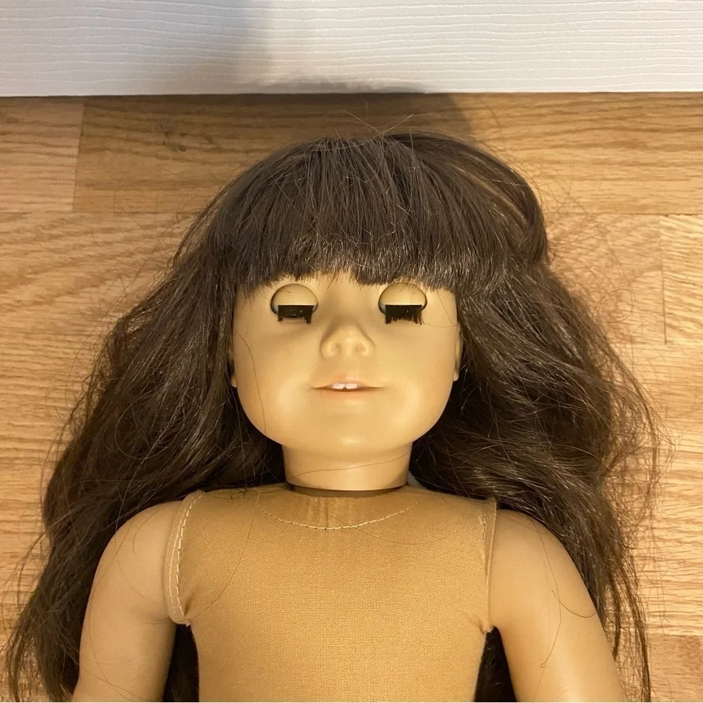 American Girl Pleasant Company Samantha Parkington Doll Brunette Kids Toy Brown